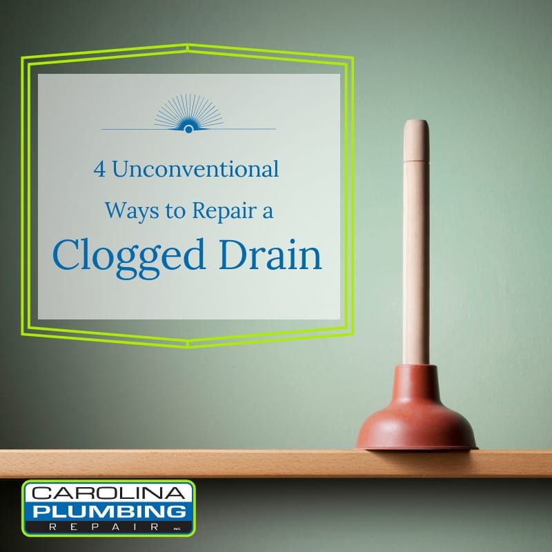 4 Unconventional Ways to Repair a Clogged Drain